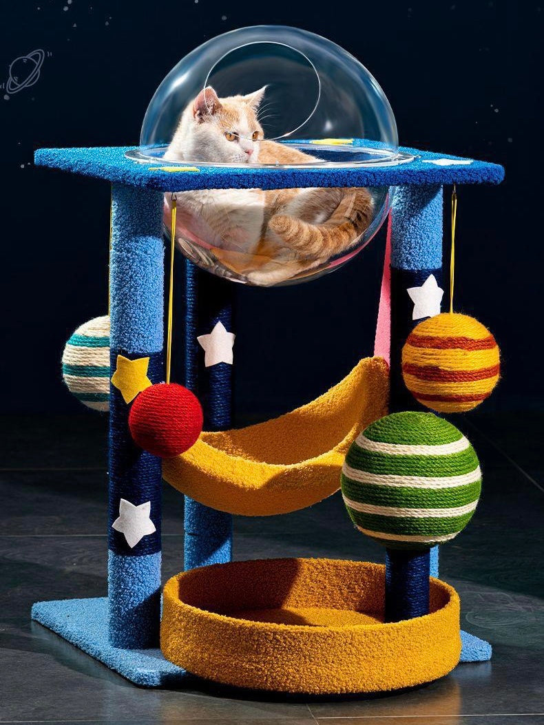 Space Astronaut Cat Tower Cat Scratcher Cat Tree