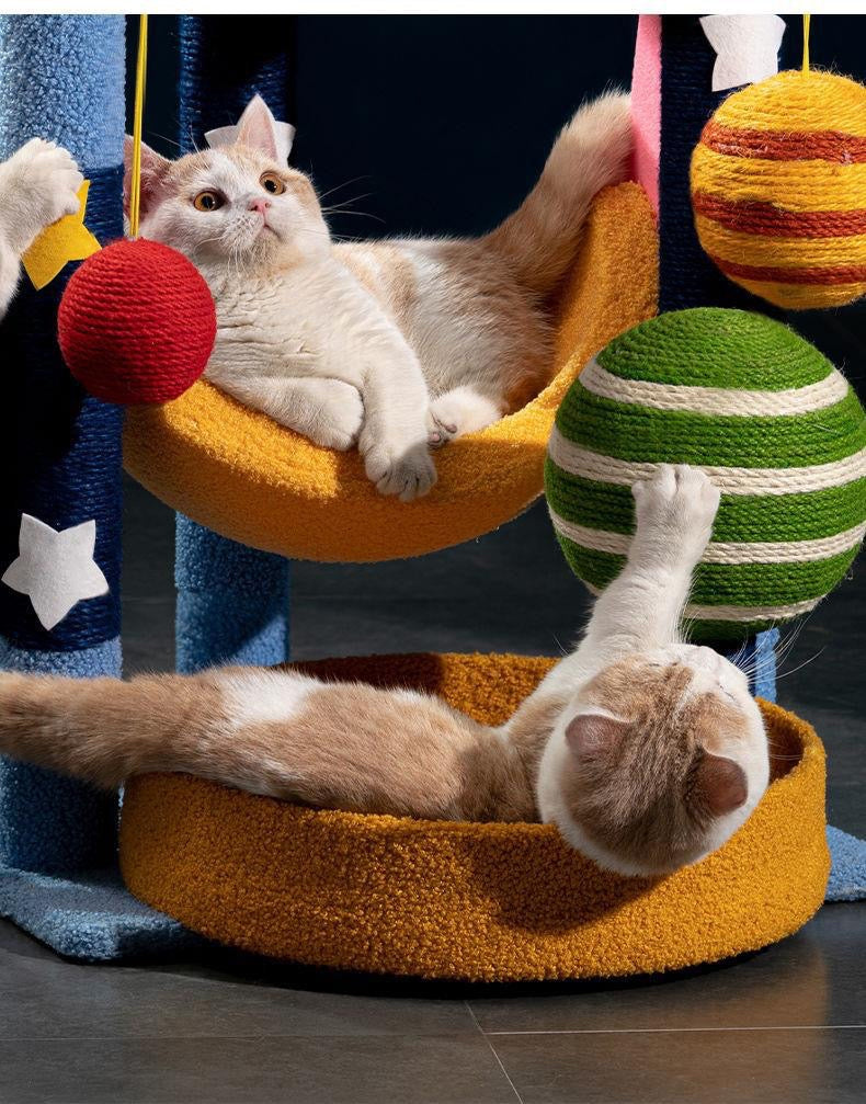 Space Astronaut Cat Tower Cat Scratcher Cat Tree