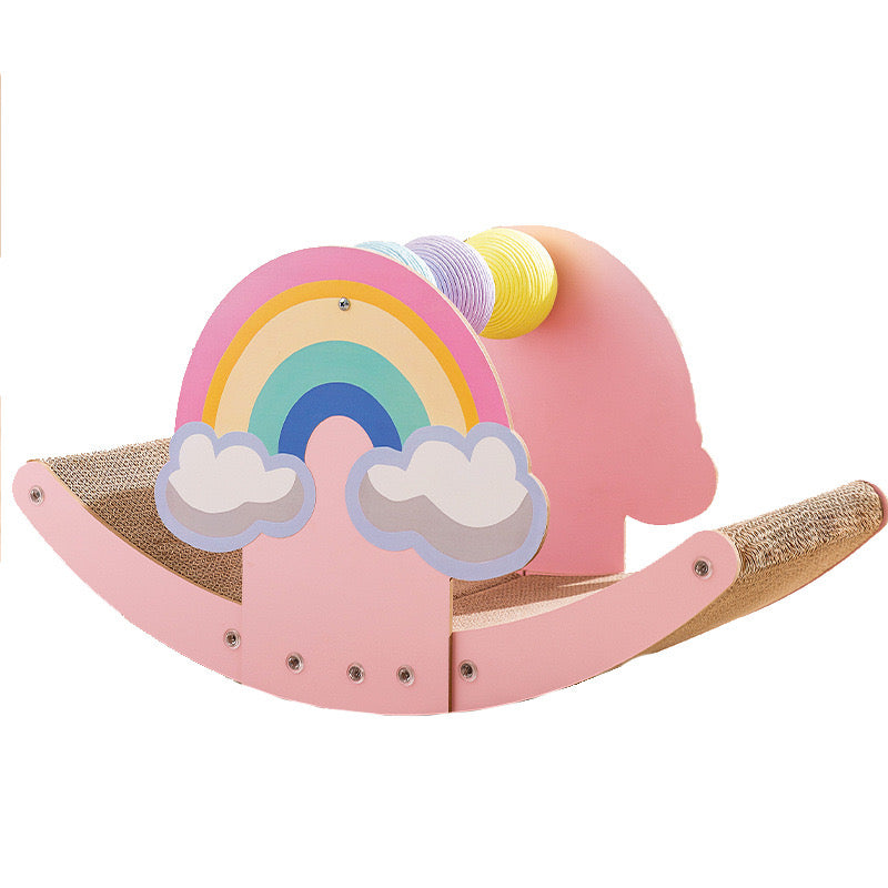 Rainbow Cat Scratcher Premium