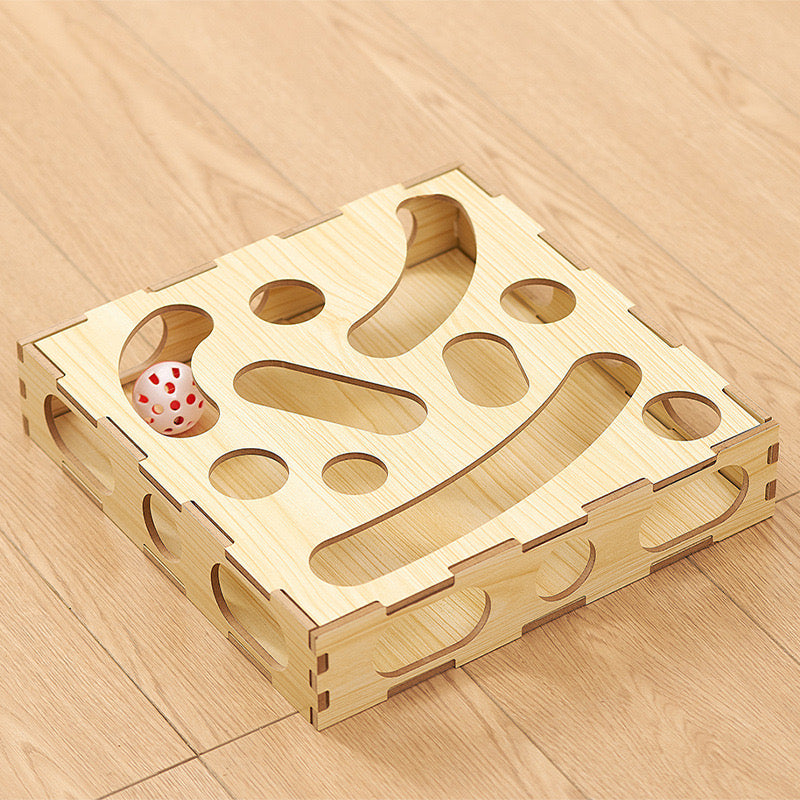 Cat Puzzle Toy, Interactive Toy for Indoor Cats