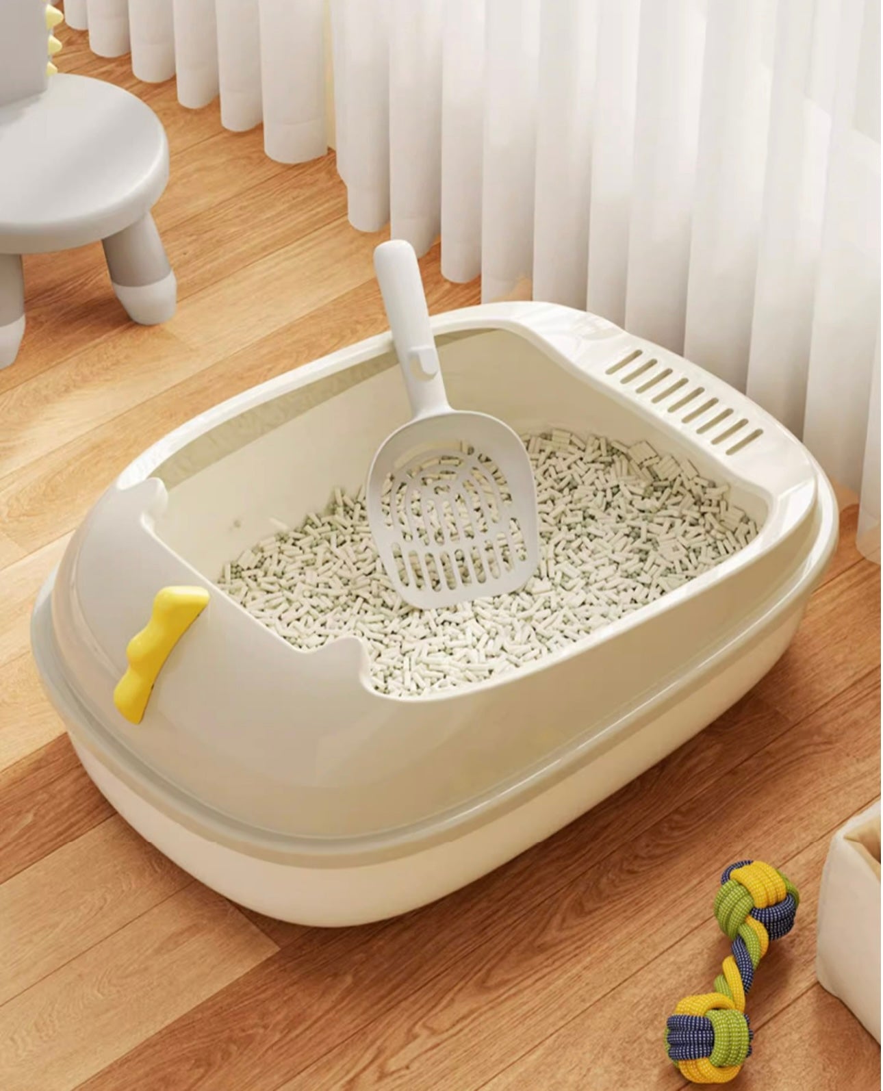 Stylish Cat Litter Box Cat Toilet (3 colors)