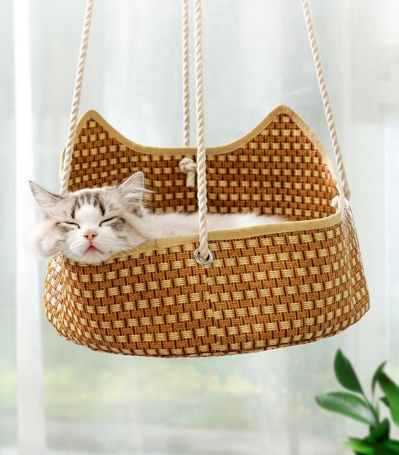 Bamboo Hammock for Cats