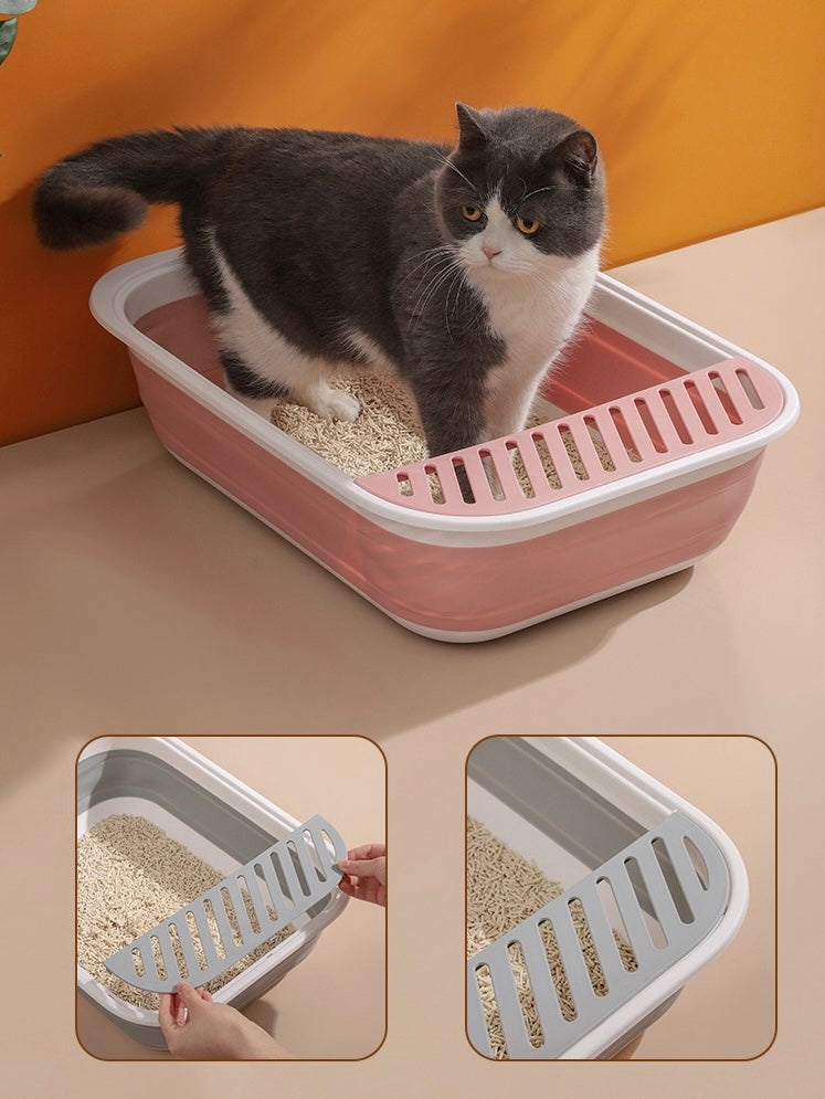Foldable Cat Litter Box Cat Toilet (3 colors)