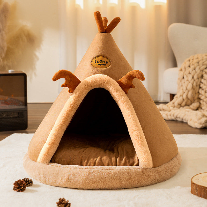 Christmas tent soft bed for cats and small dogs