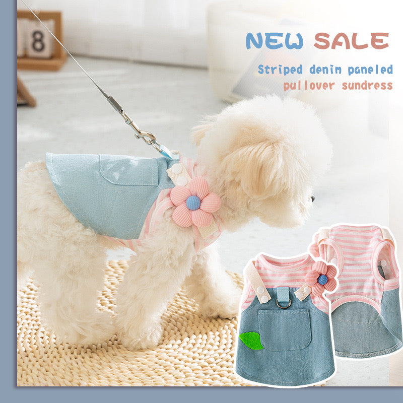 Cute Jeans Outfit for Dog & Cat