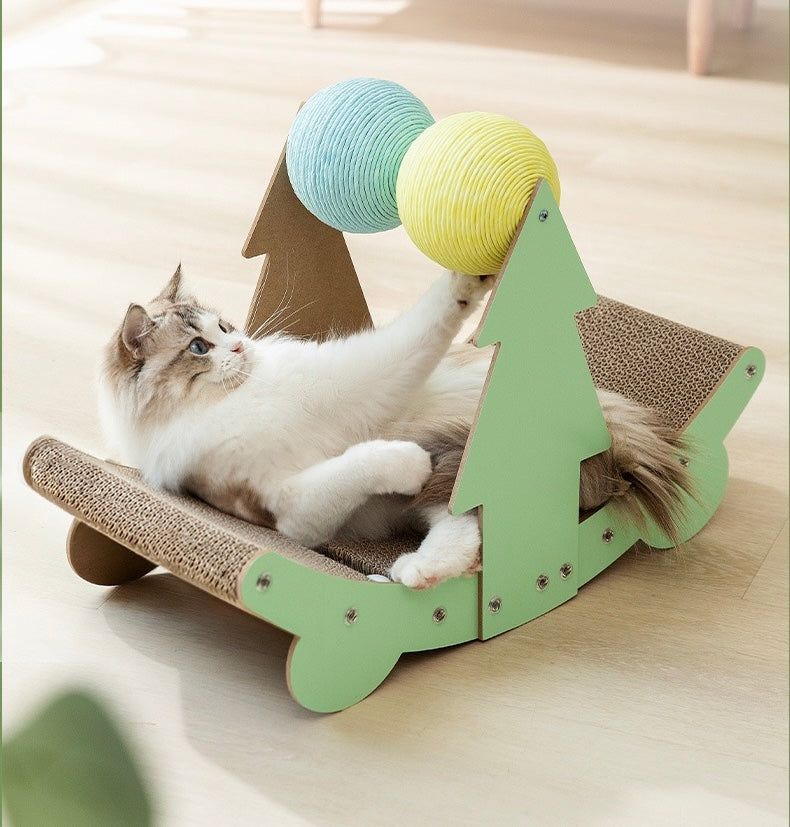 [Limited Edition for Christmas] Premium Cat Scratcher Christmas Tree