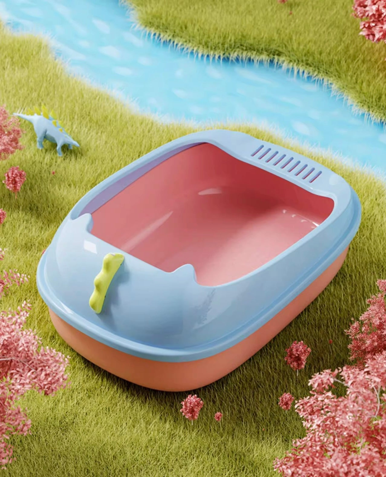Stylish Cat Litter Box Cat Toilet (3 colors)