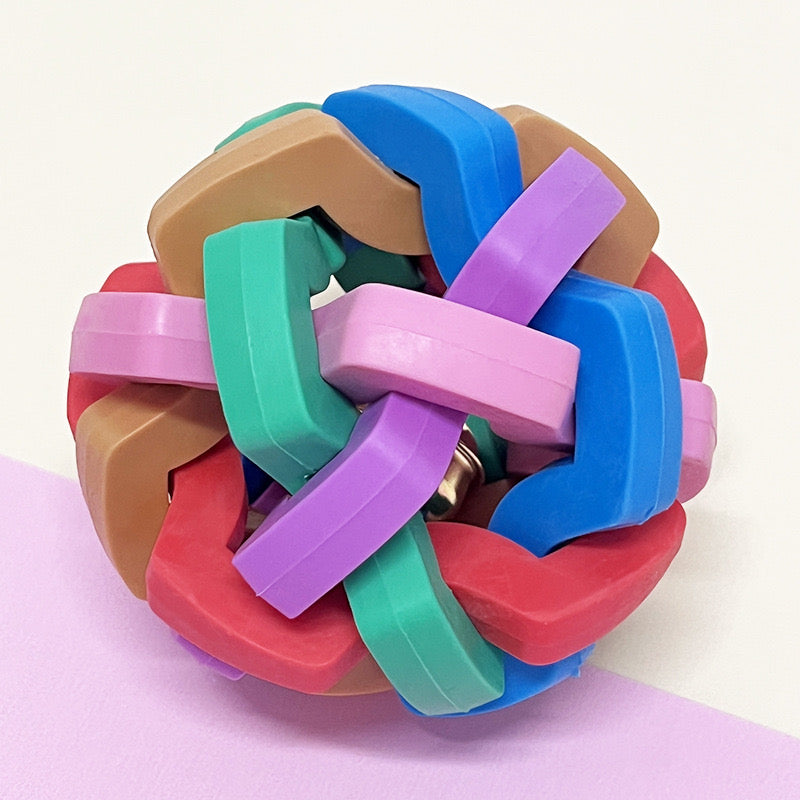 Dog Toys Ball with bell Pet Chew Toys Ball 5.5CM