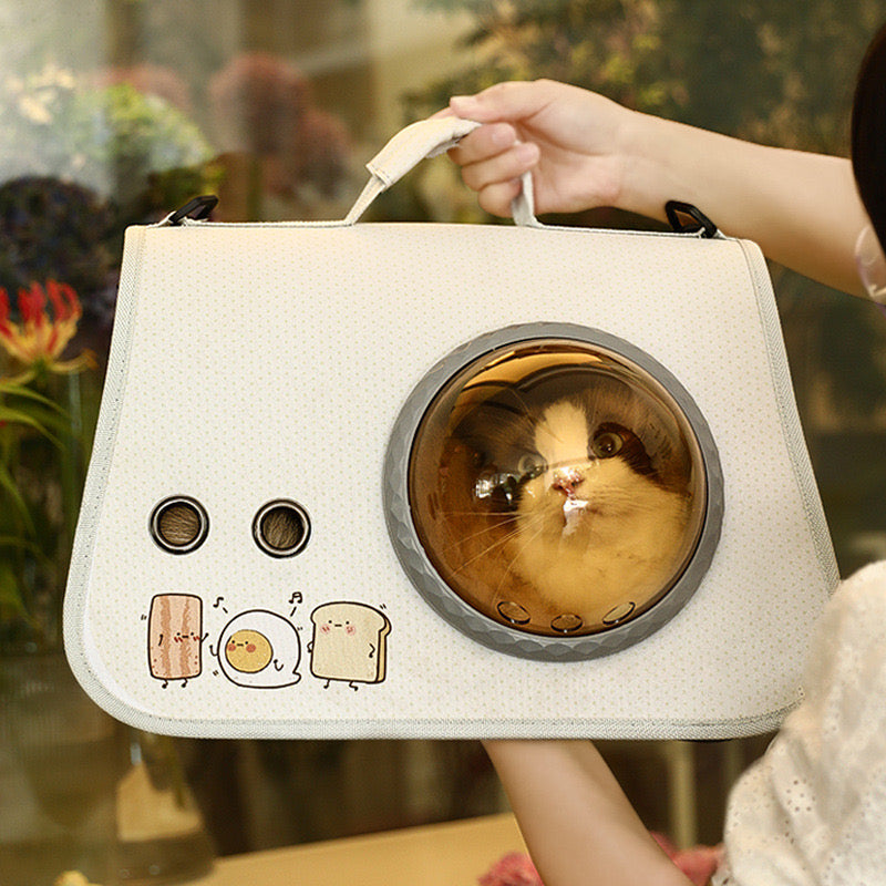 Pet Travel Bag Cute Carrier Breathable for Cats and Small Dogs (5 styles)