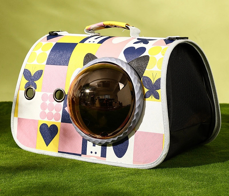 Pet Travel Bag Cute Carrier Breathable for Cats and Small Dogs (5 styles)