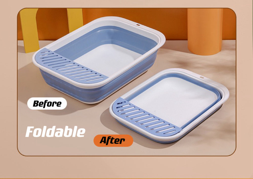 Foldable Cat Litter Box Cat Toilet (3 colors)
