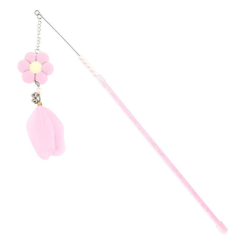 Cat Teaser Stick Toys Cat Feather Stick