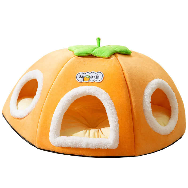 Persimmon soft bed for cats and small dogs