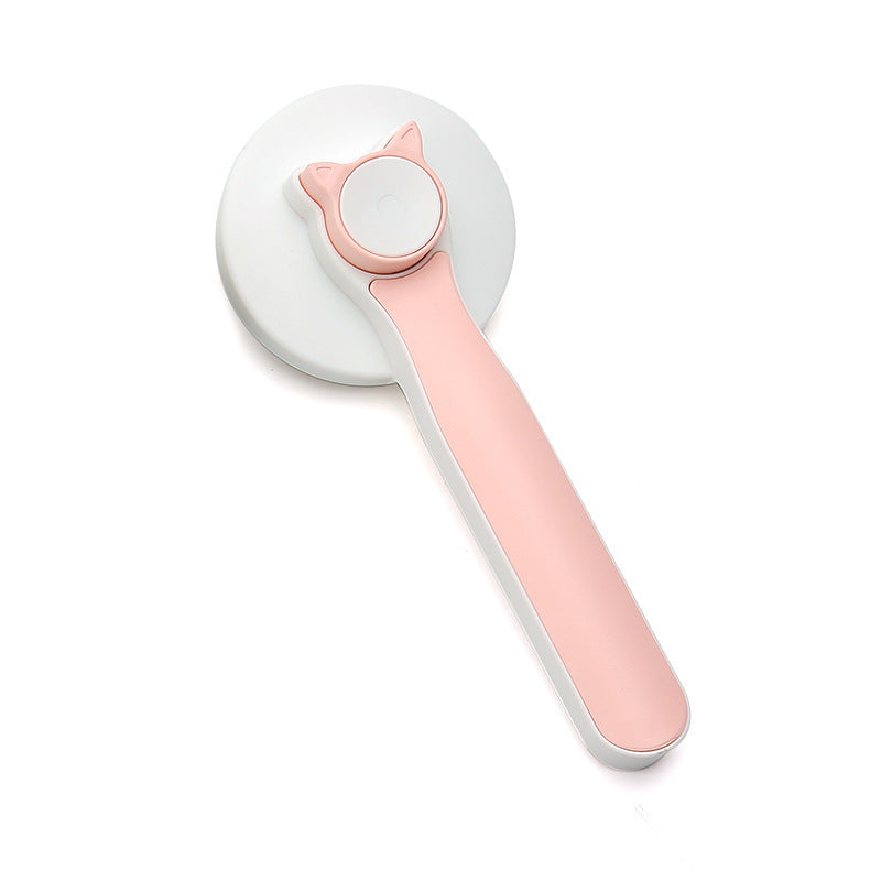 Pet Grooming Brush with Self-Clean Button for Cats and Dogs