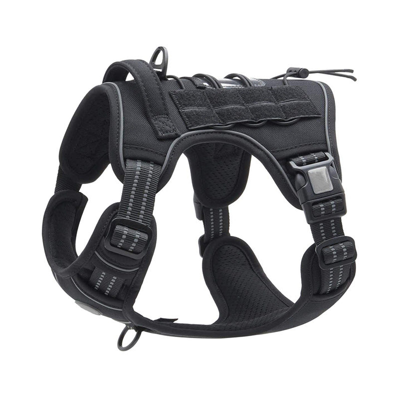 Tactical Dog Harness Vest Padded For Medium and Large Dogs