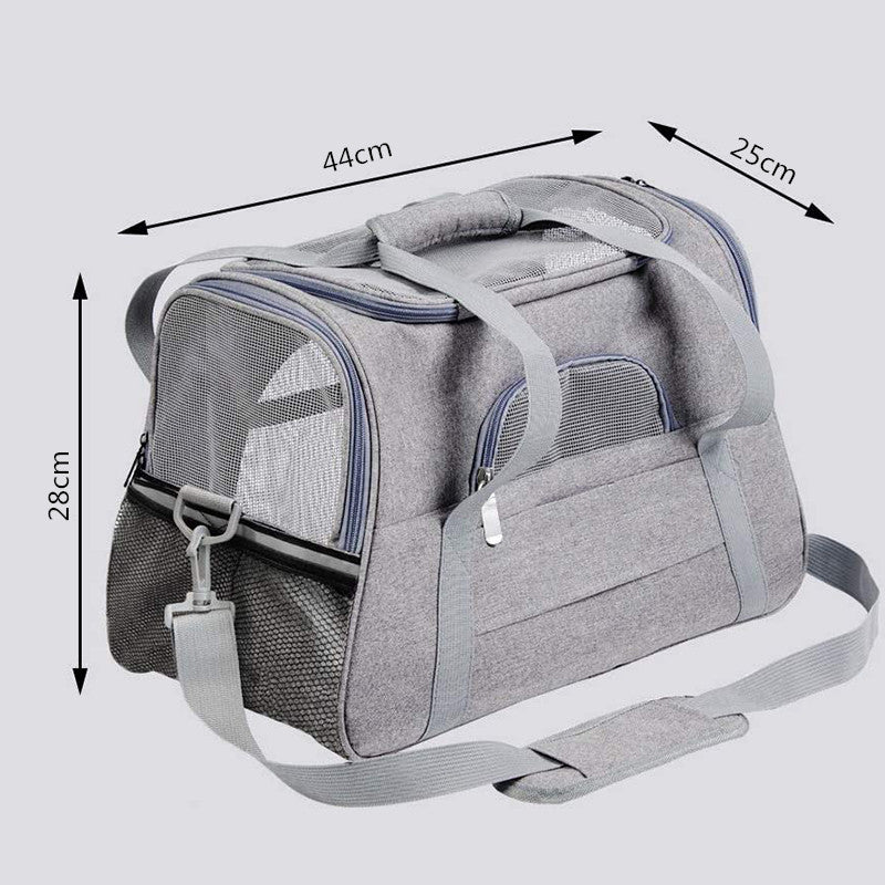 Pet Travel Bag Carrier Breathable for Cats and Small dogs (3 colors)