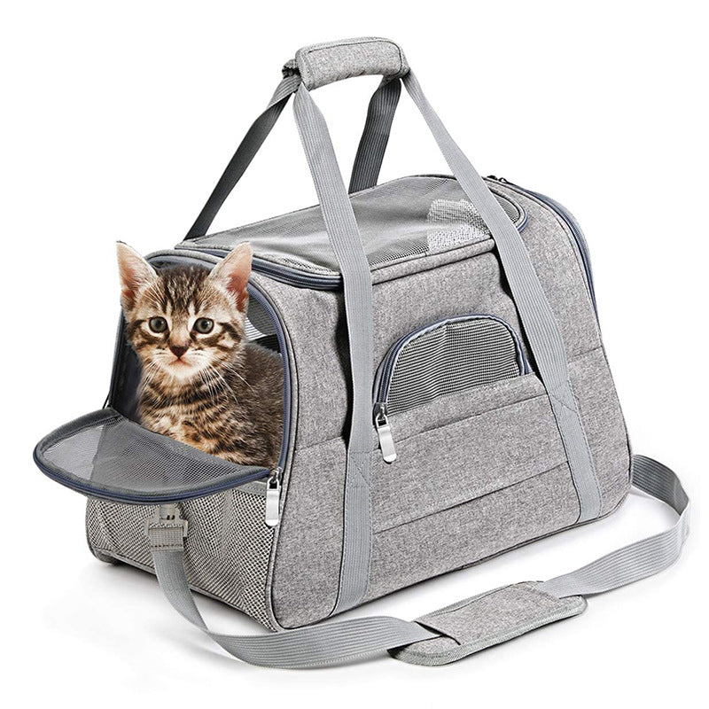 Pet Travel Bag Carrier Breathable for Cats and Small dogs (3 colors)