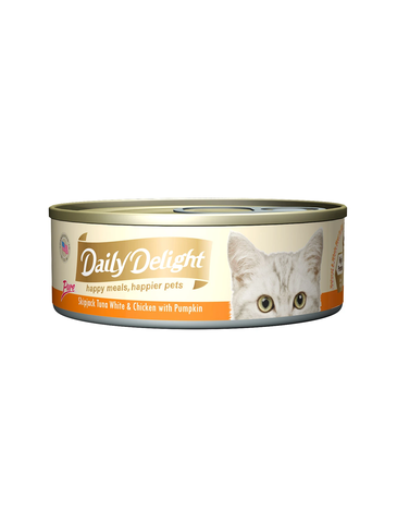[Buy 5 Get 1 Free] Daily Delight Canned Cat Food 80g