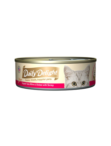 [Buy 5 Get 1 Free] Daily Delight Canned Cat Food 80g