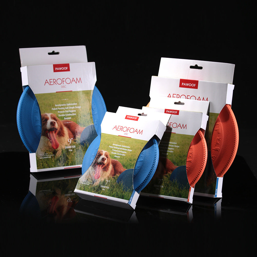 Pawoof Flying Disc Dog Toy Shock-Absorbing Premium