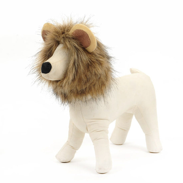 Lion Mane Wig Costume for Dogs & Cats