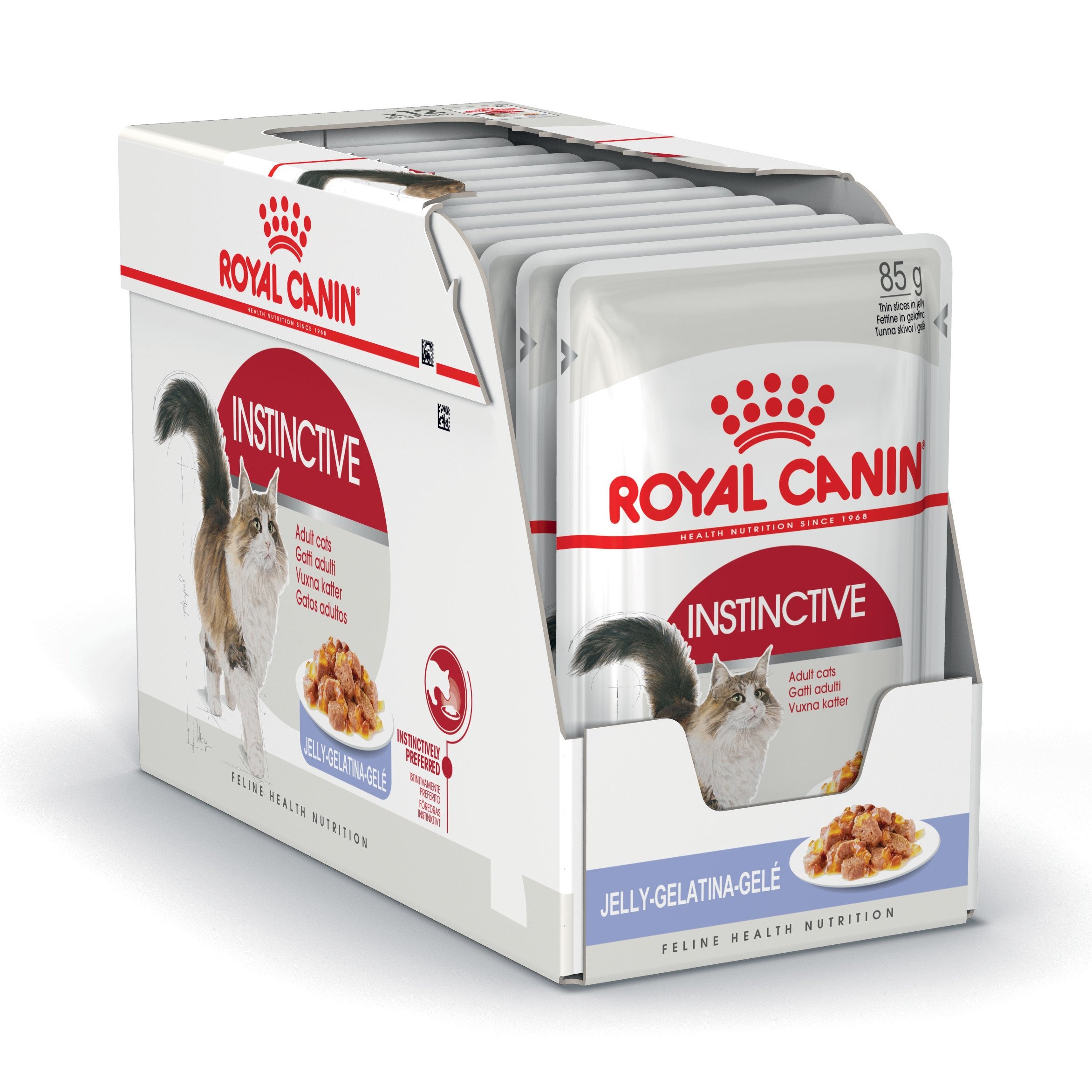 Royal Canin Feline Health Nutrition Instinctive Wet Food for Cats 85g Box (12 packs)