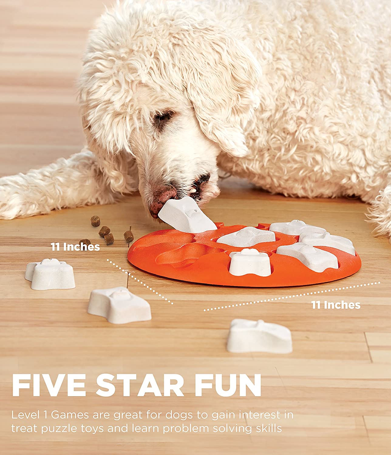 Nina Ottosson by Outward Hound Dog Interactive Puzzle Game Dog Toys Level 1