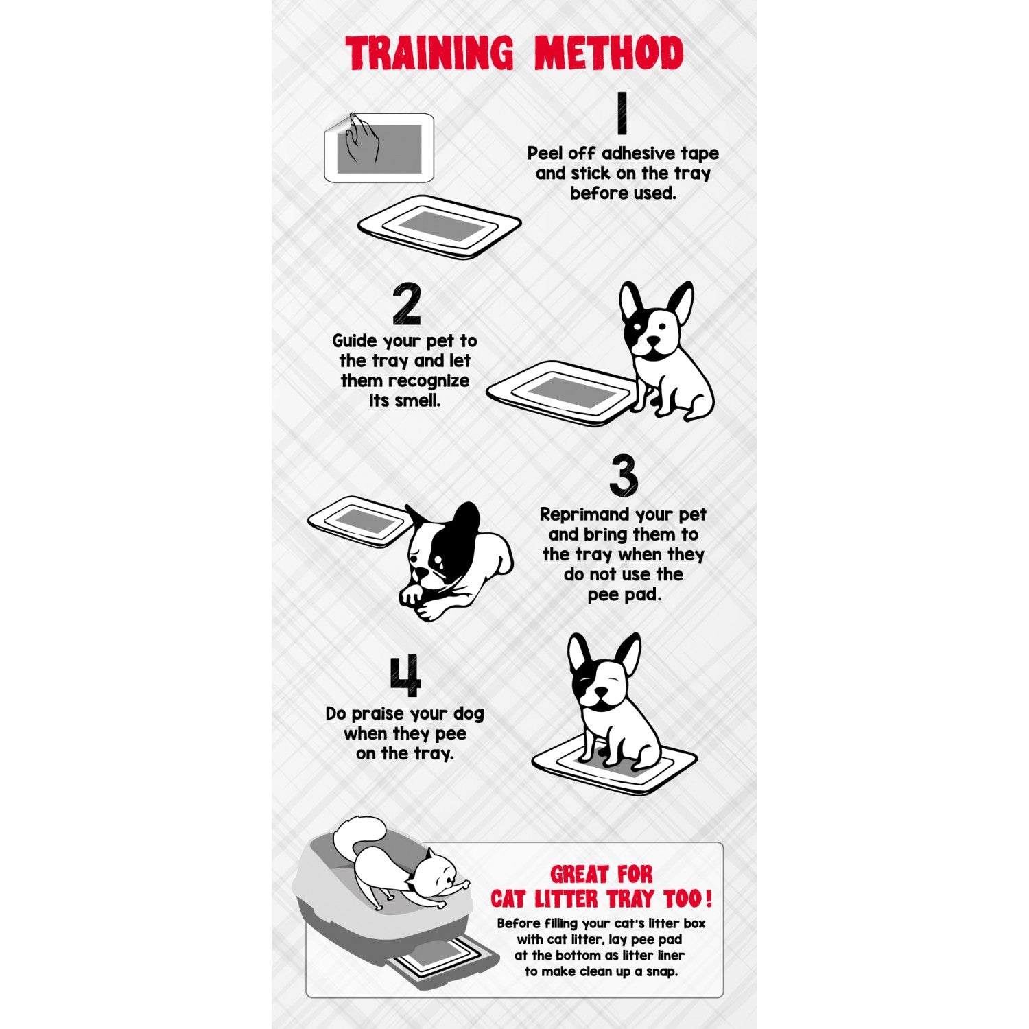 Absorb Plus Antibacterial Training Pee Pad (3 sizes)