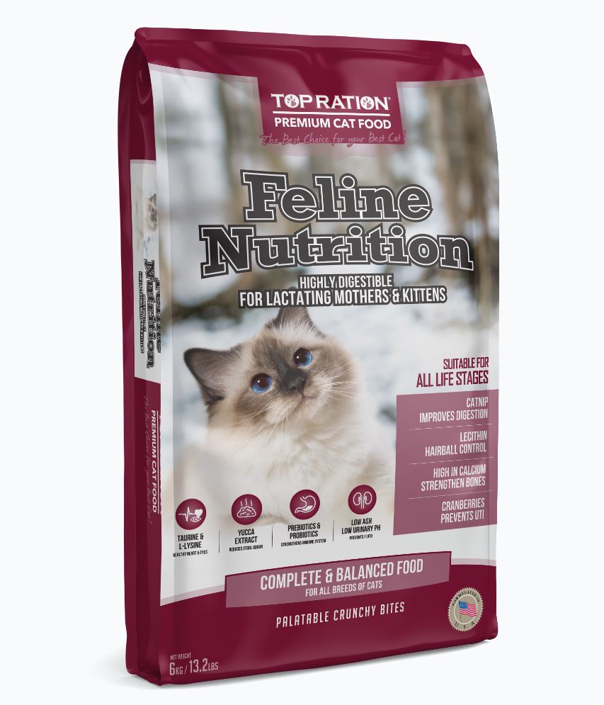 Top Ration Feline Nutrition Cat Dry Food (2 sizes)