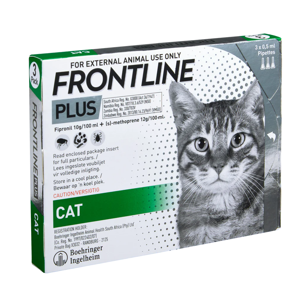 Frontline Plus for Cats (3 doses)