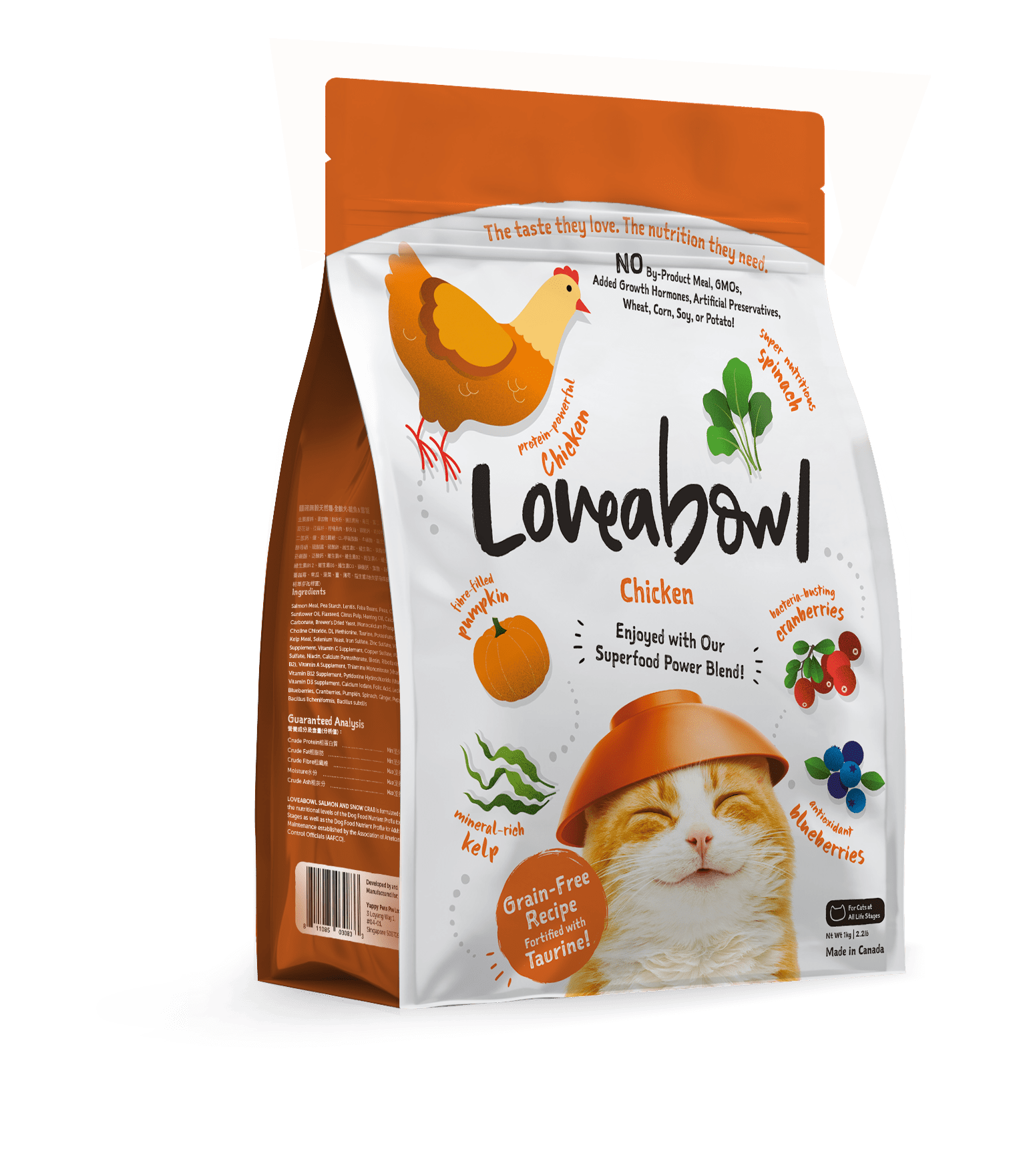 Loveabowl Chicken Cat Dry Food (2 Sizes)