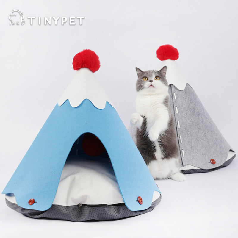 Tinypet® Mt. Fuji Bed for Cat & Small-Sized Dog (2 colours)
