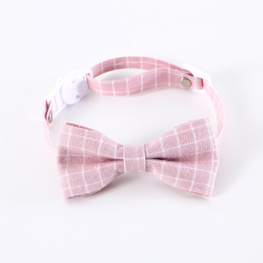 British Style Adjustable Tie & Bow Tie for Cat & Dog