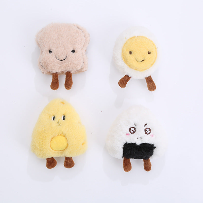 Cute Cheesecake Plush Toy For Dog & Cat