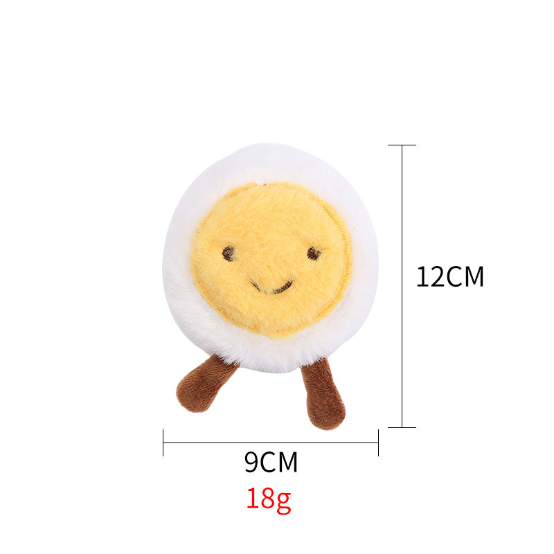 Cute Egg Plush Toy For Dog & Cat