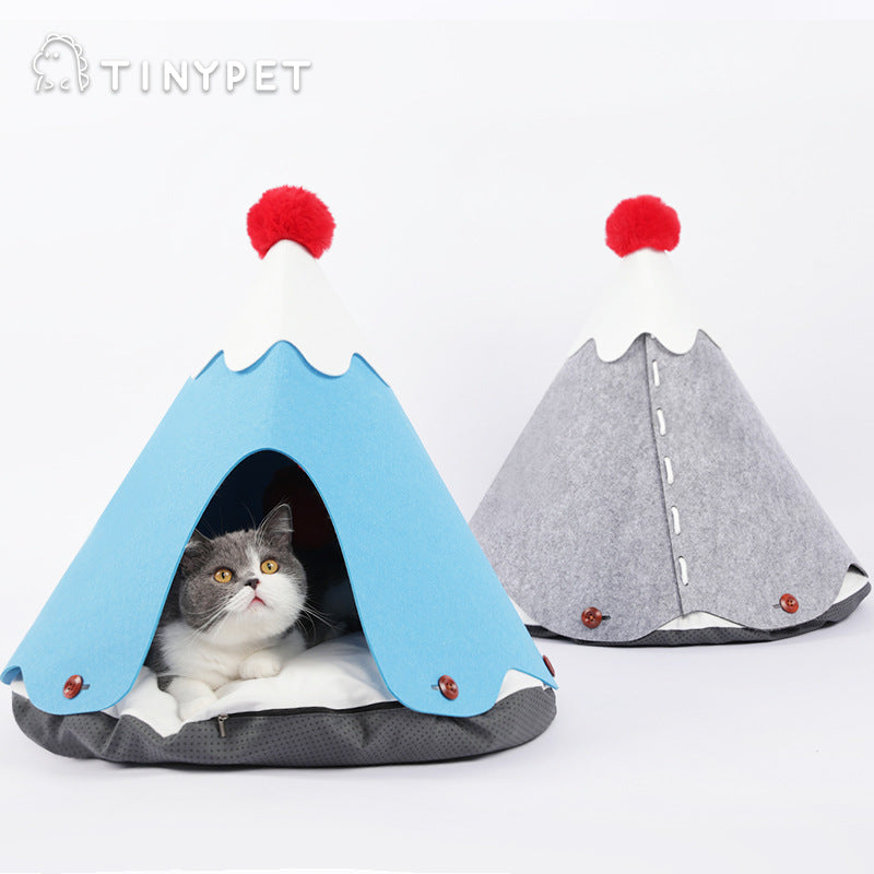 Tinypet® Mt. Fuji Bed for Cat & Small-Sized Dog (2 colours)