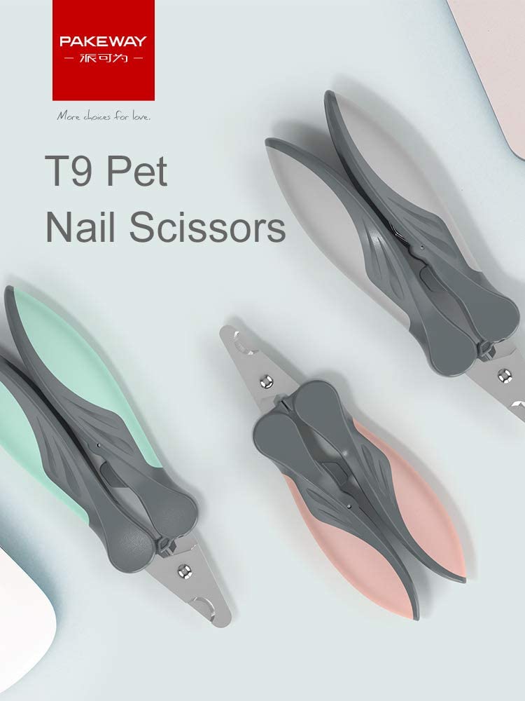 Pakeway T9 Pet Nail Clippers for Cats and Dogs