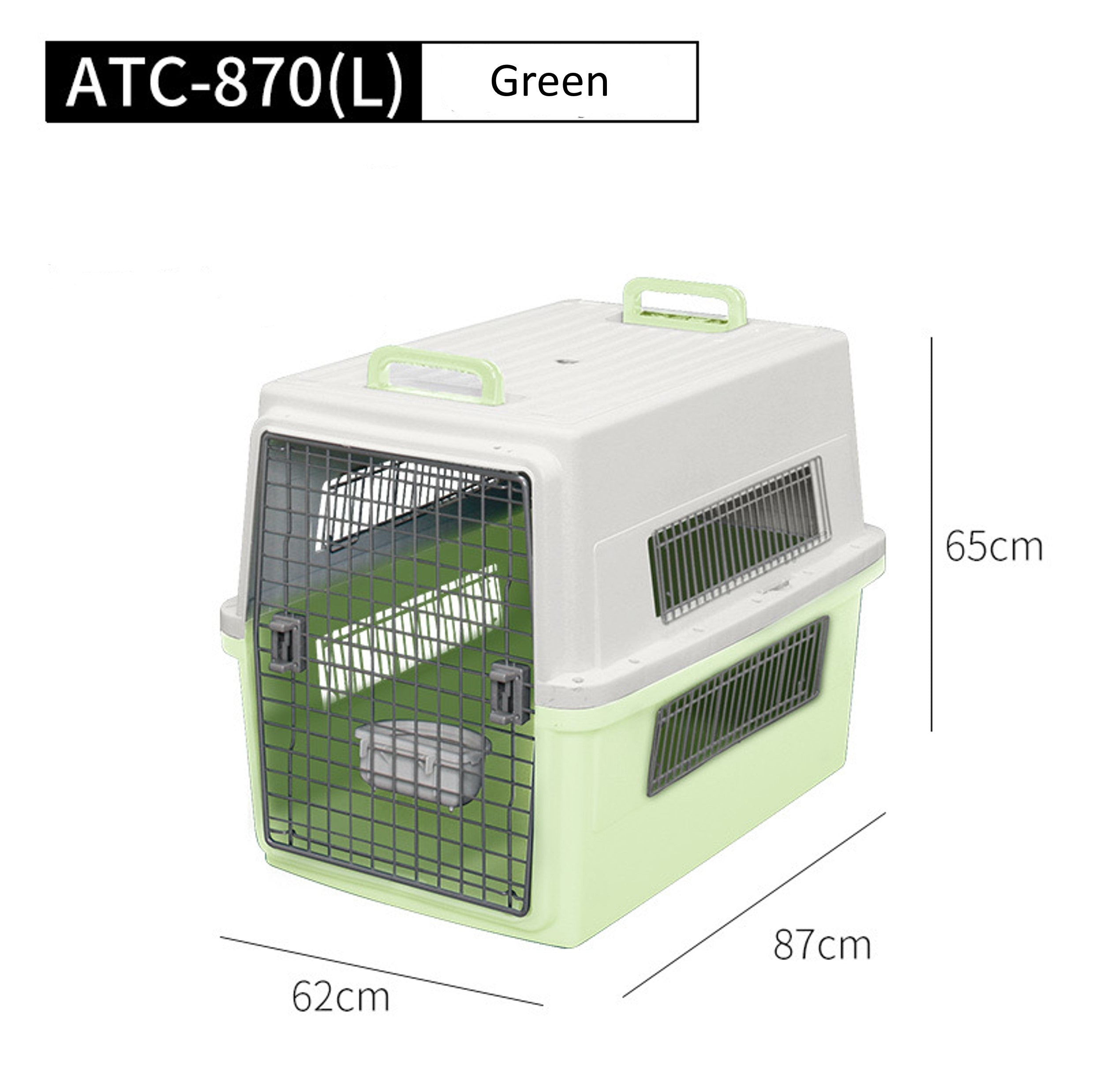 Iris Ohyama IATA Approved Air Travel Carrier for Cats & Dogs (3 sizes & 5 colours)