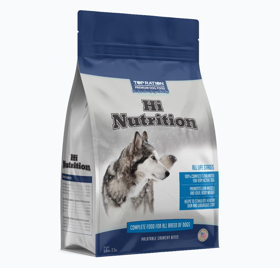 Top Ration Hi Nutrition Dog Dry Food (2 sizes)