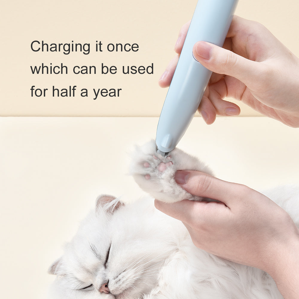 Pakeway Quiet Electric Pet Hair Trimmer - USB Power charge & with Lamp