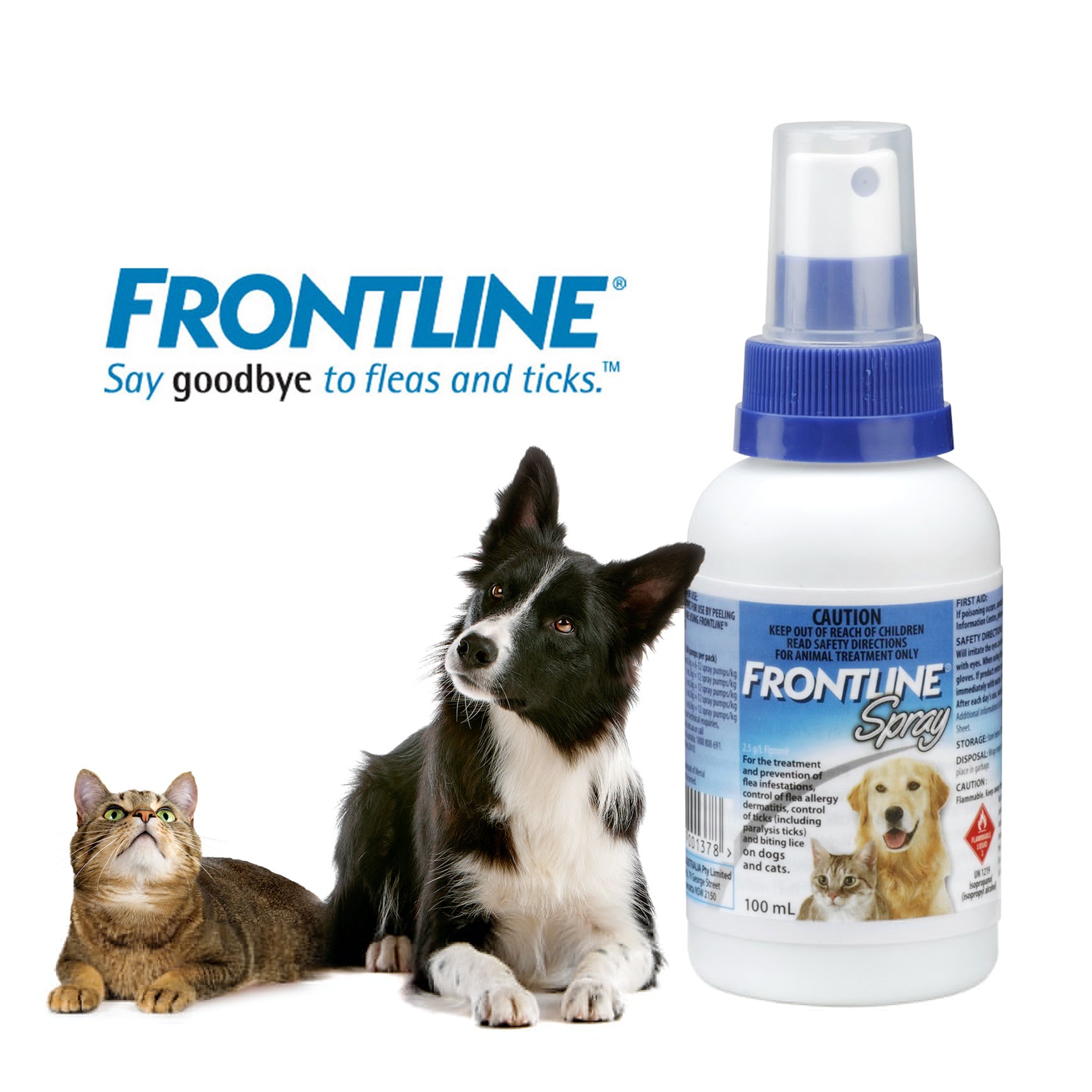 Frontline puppy flea sales spray