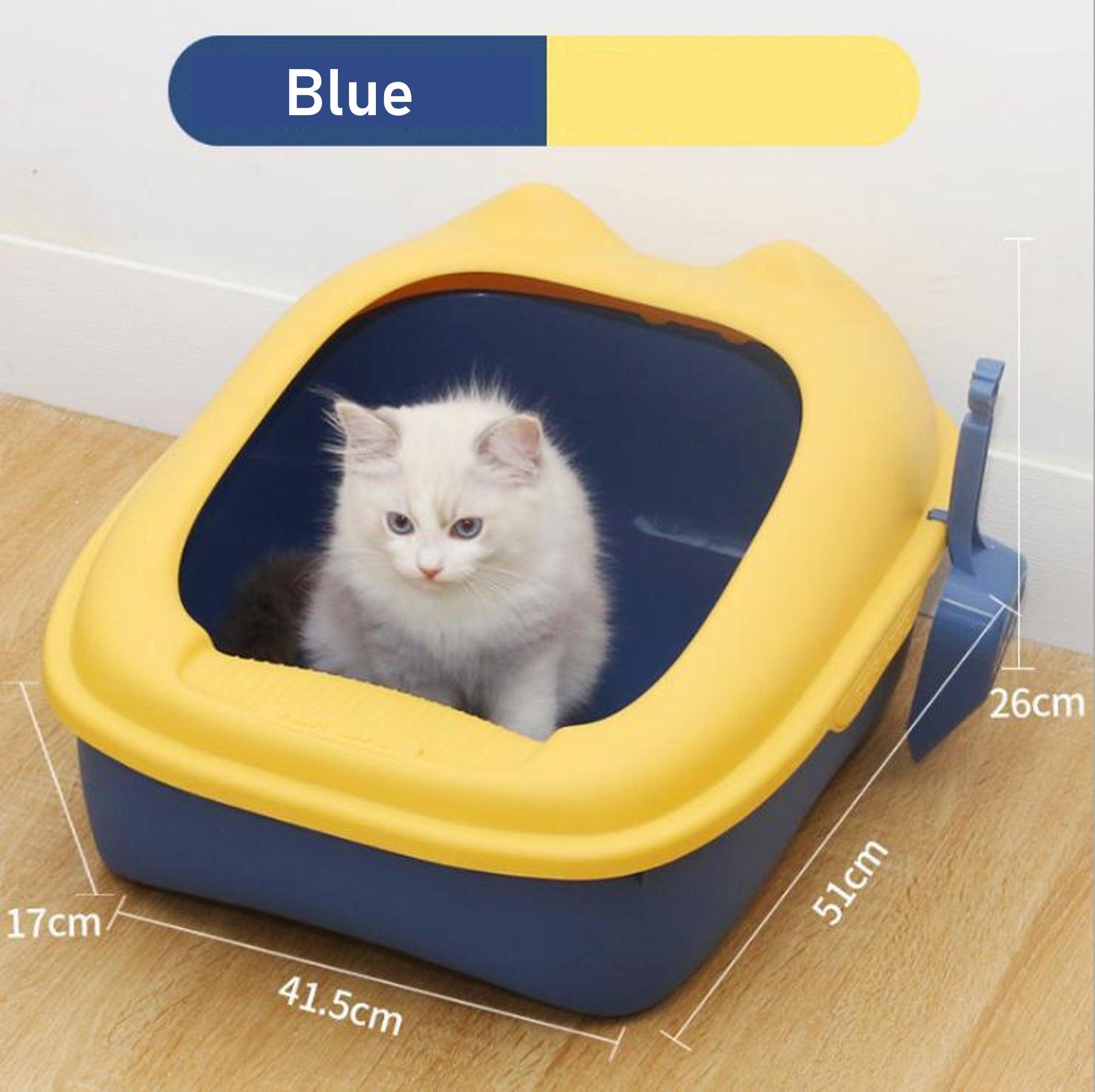 Stylish Cat Litter Box Cat Toilet (3 colors)