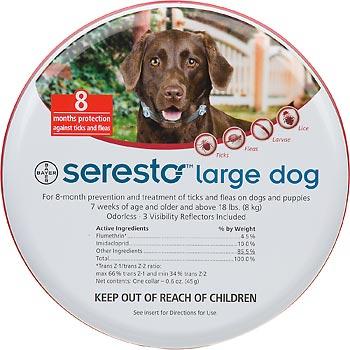 Bayer Seresto Tick Collar for Dogs & Cats >8kg (70cm)