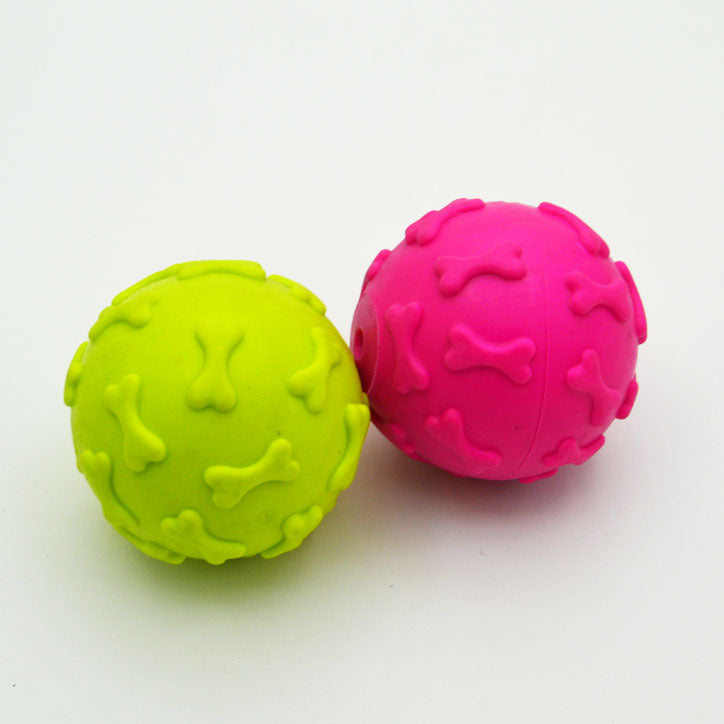 Durable Bouncy TPR Dog Toys Pet Chew Toys Ball