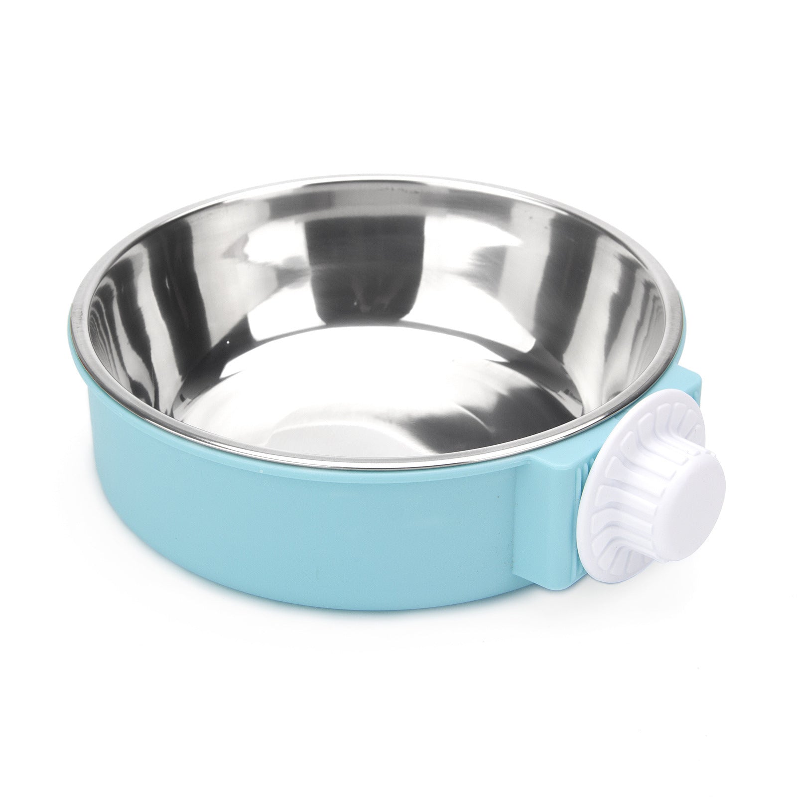 Pet Food & Water Bowl Attachable to Cage Hanging Bowl