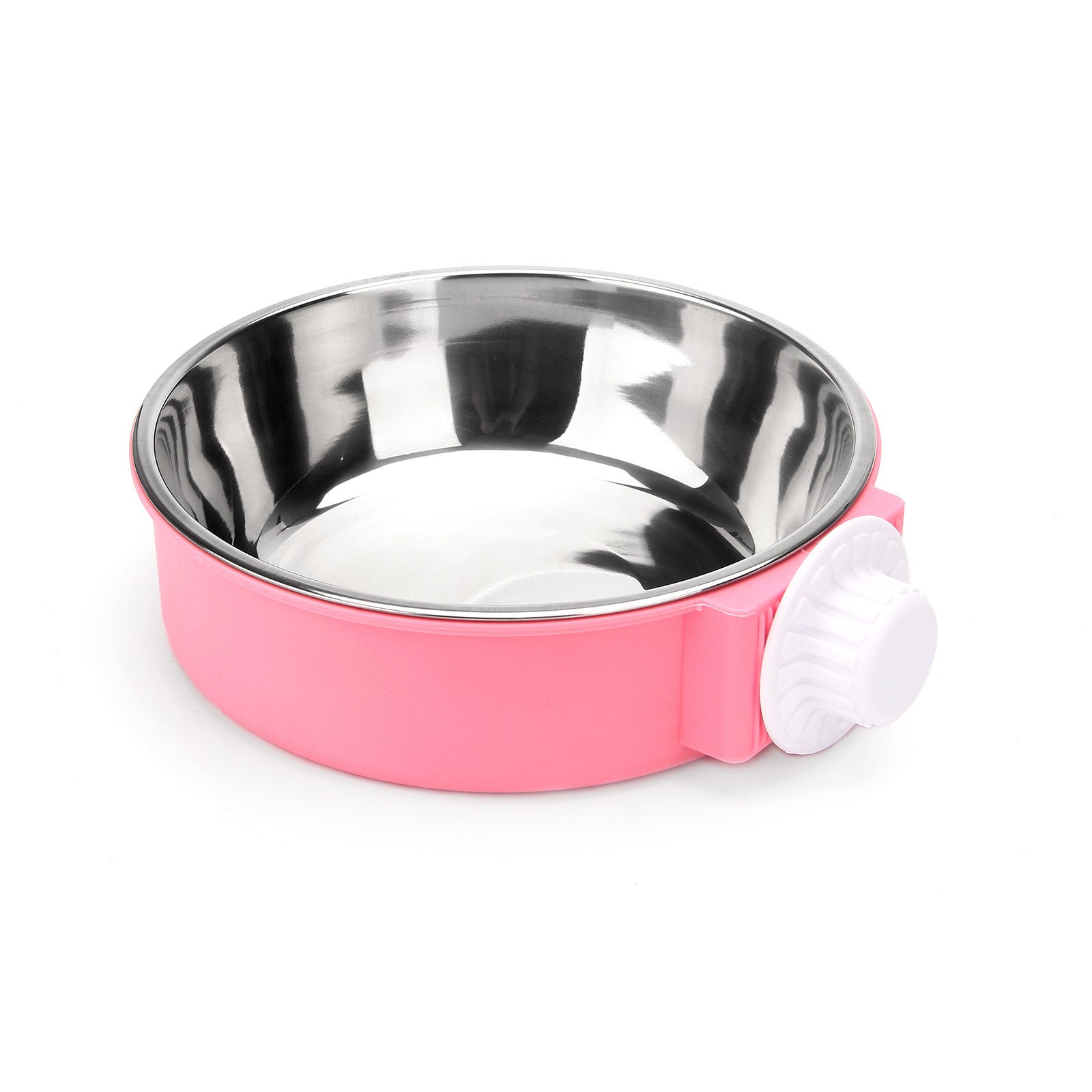 Pet Food & Water Bowl Attachable to Cage Hanging Bowl