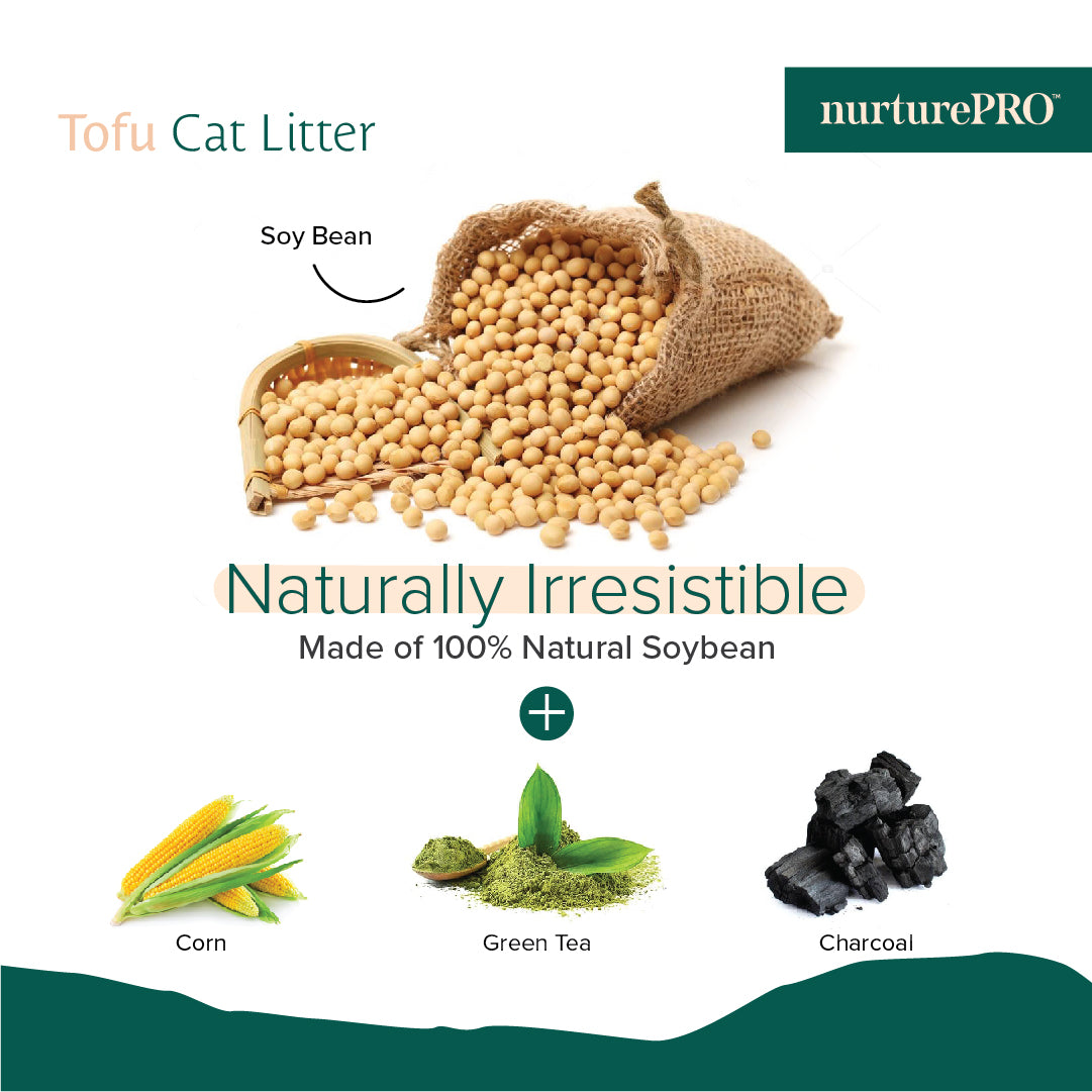 [Buy 2 For $15] Nurture Pro Tofu Cat Litter (Total 12L)