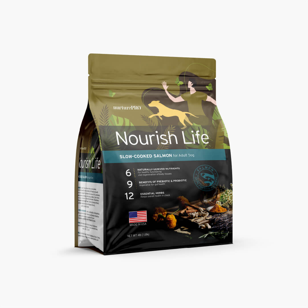 Nurture Pro Nourish Life Salmon Formula for Adult Dog Dry Food (3 sizes)