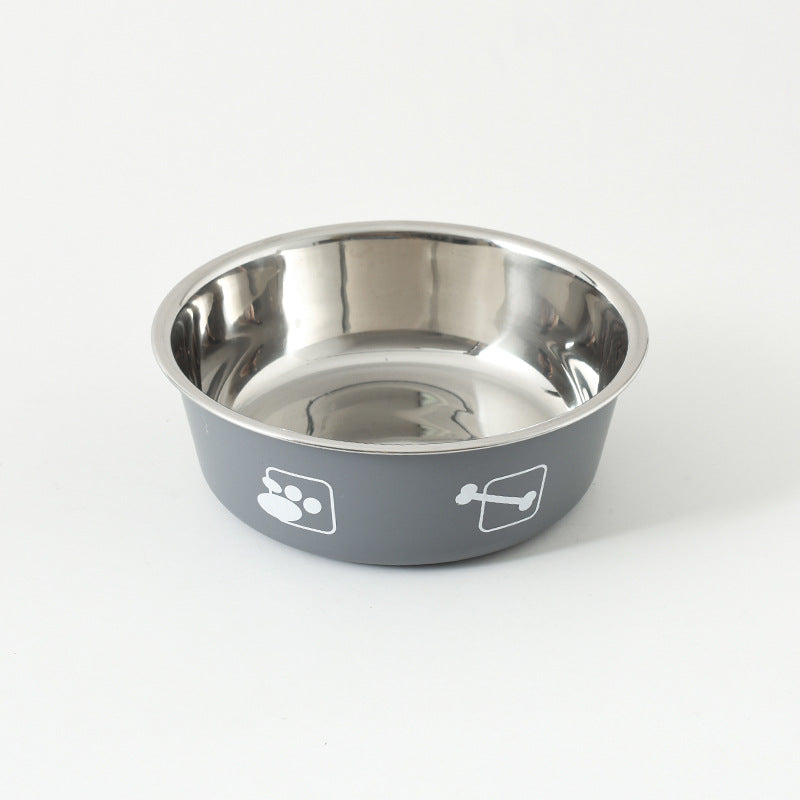 PSM Pet Food & Water Stainless Steel Bowl 18cm x 7cm