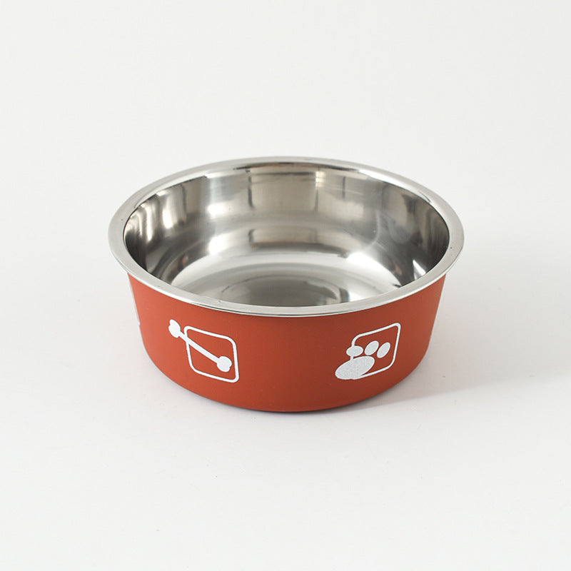 PSM Pet Food & Water Stainless Steel Bowl 18cm x 7cm